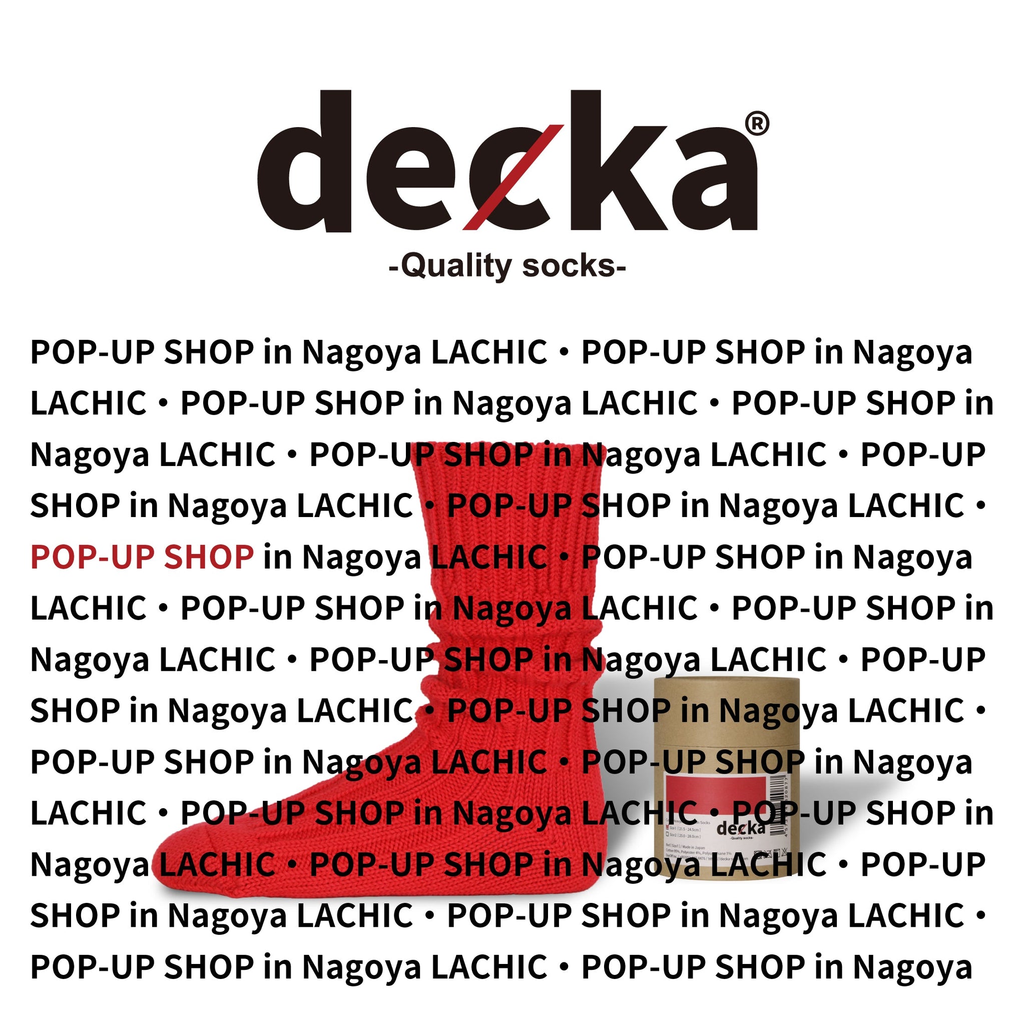 POP-UP SHOP in LACHIC