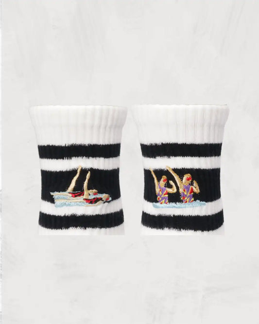 Skater Socks | Embroidery | Artistic Swimming
