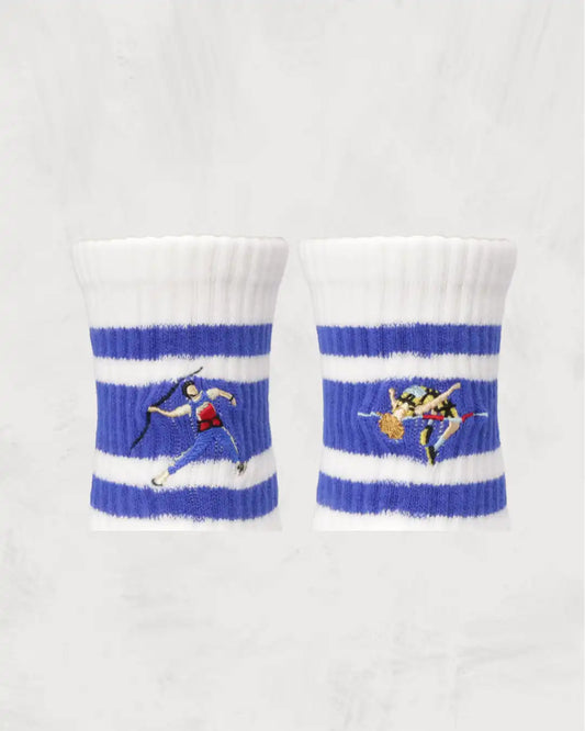 Skater Socks | Embroidery | Javelin Throw
