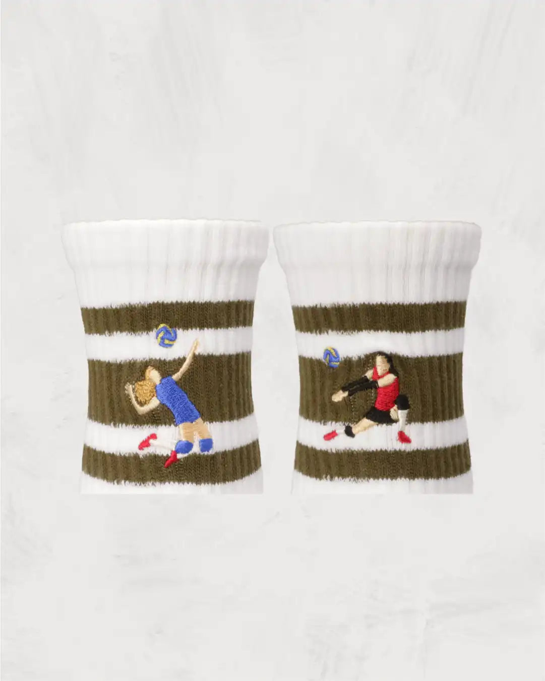 Skater Socks | Embroidery | Volleyball