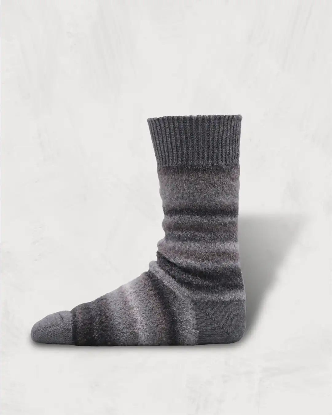 Alpaca Ombre Boucle Socks