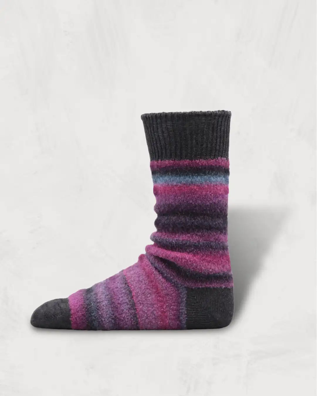 Alpaca Ombre Boucle Socks