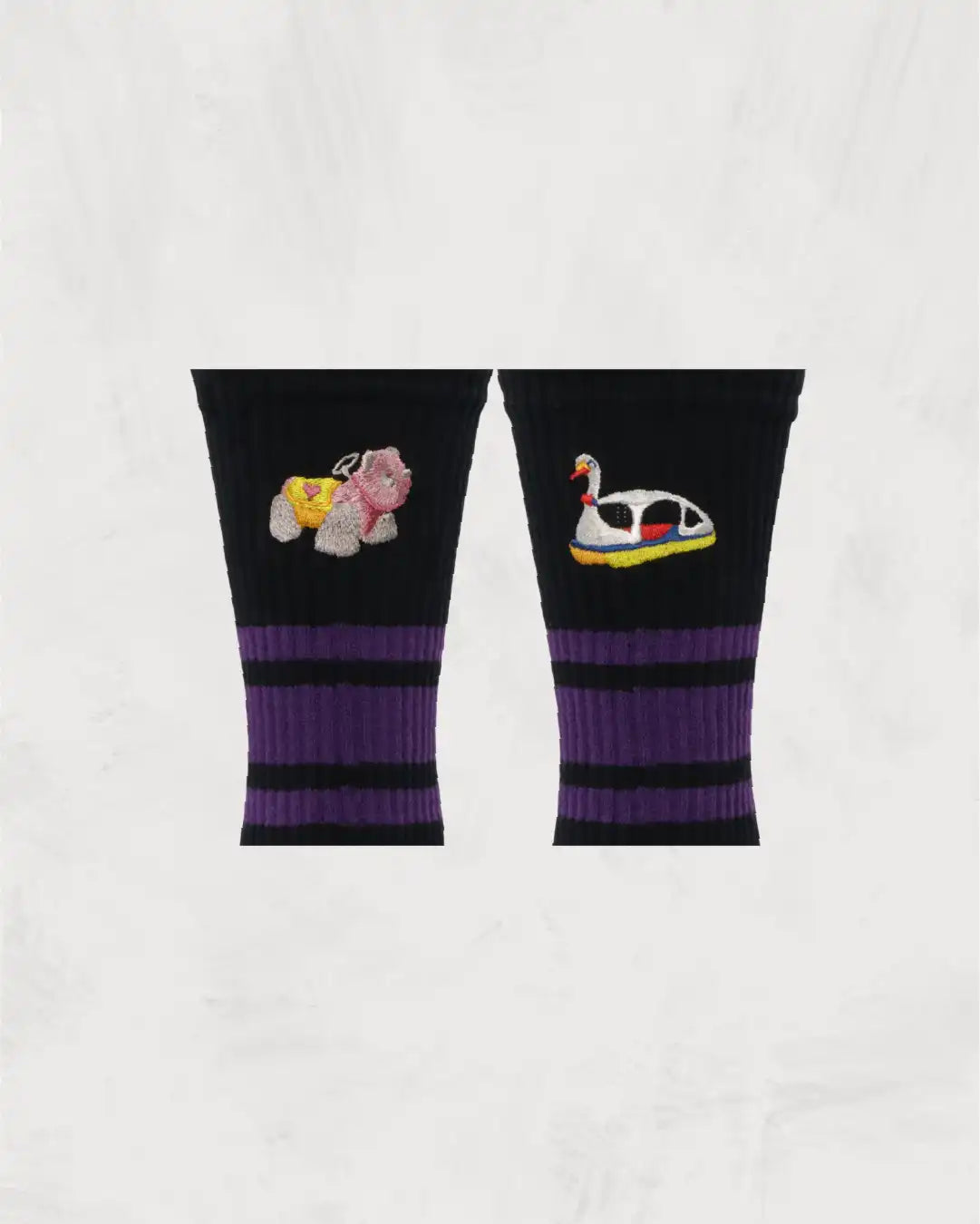 Skater Socks | Embroidery | Amusement Rides