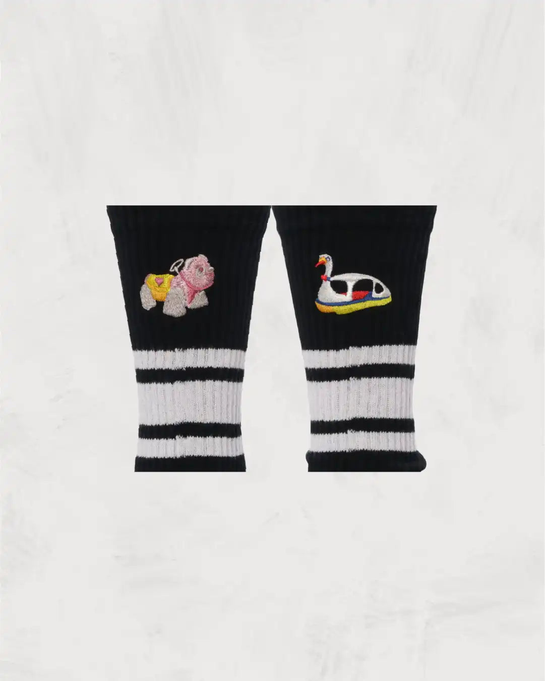 Skater Socks | Embroidery | Amusement Rides