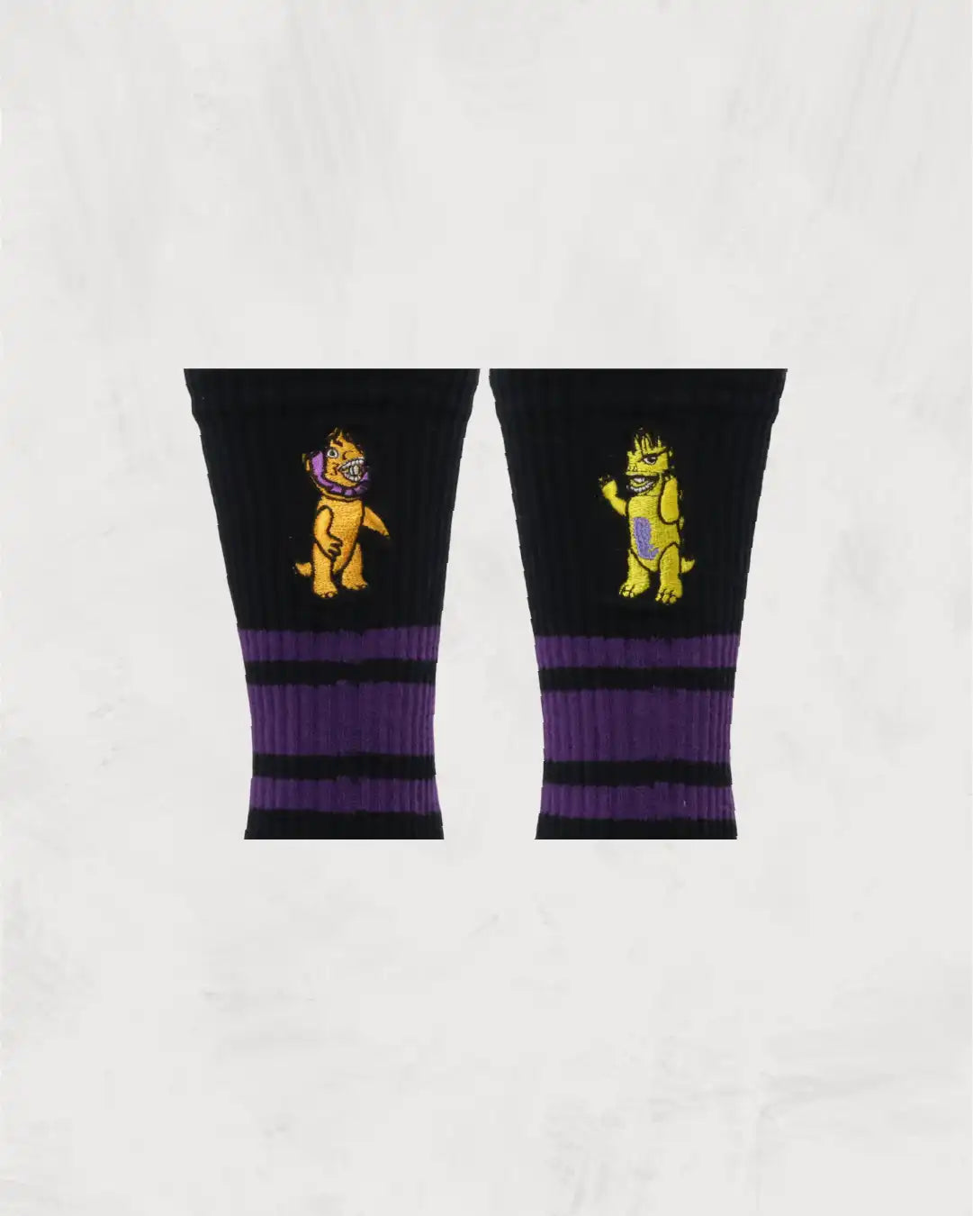 Skater Socks | Embroidery | Kaiju