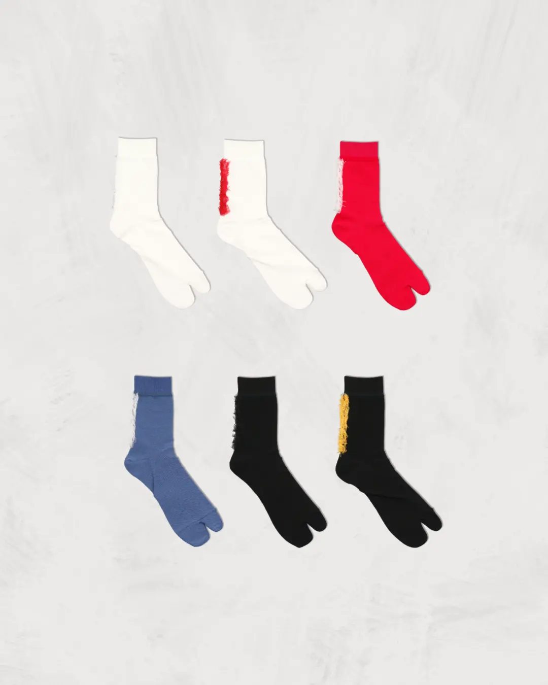 Mohican Socks / Split Toe Style / decka Quality socks by BRÚ NA BÓINNE