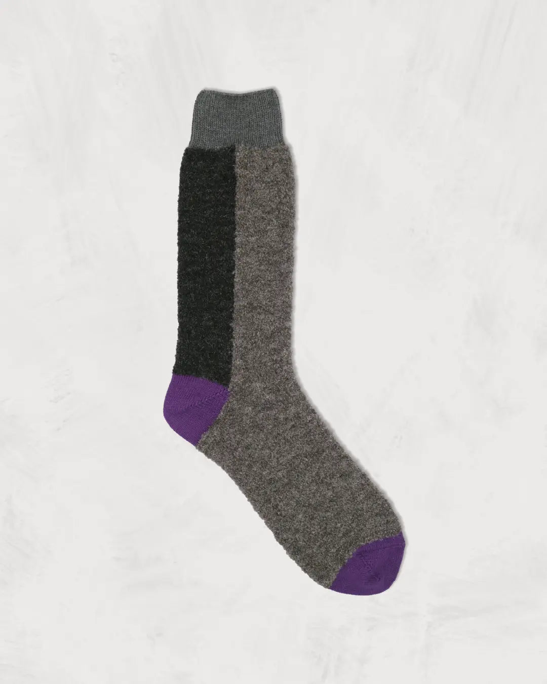 Alpaca Boucle Socks | Multi Color