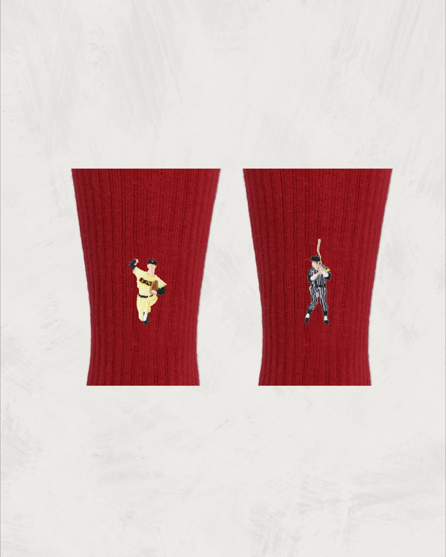 Pile Socks - Embroidery | Baseball