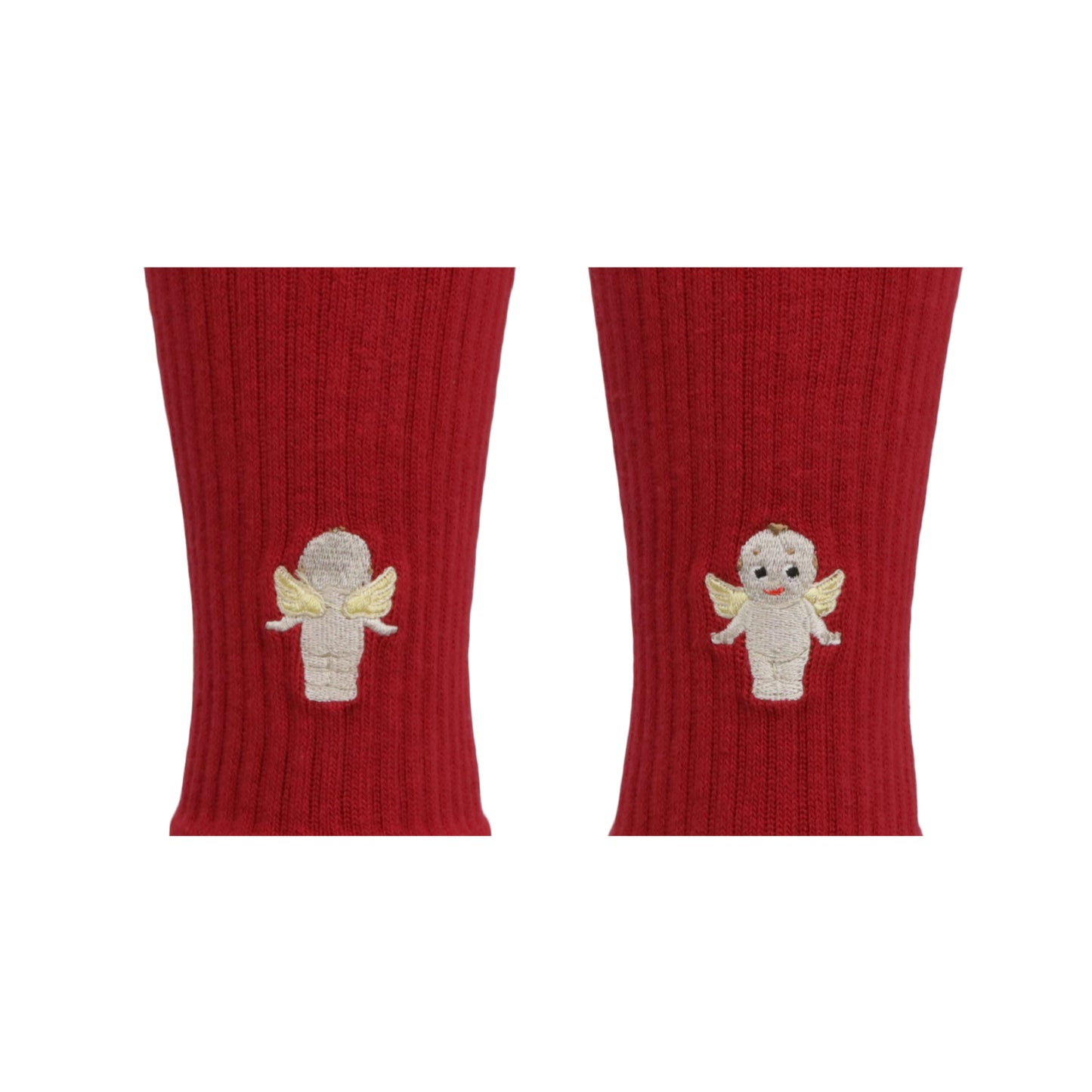 Pile Socks - Embroidery | Cupid