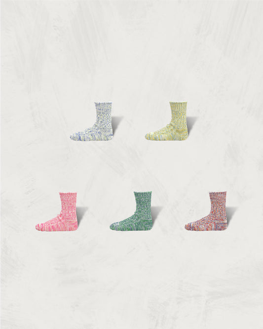 Heavyweight Socks | Multicoloured | Middle Length