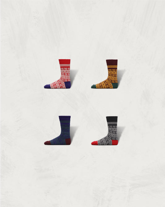 Jacquard Socks｜Clover