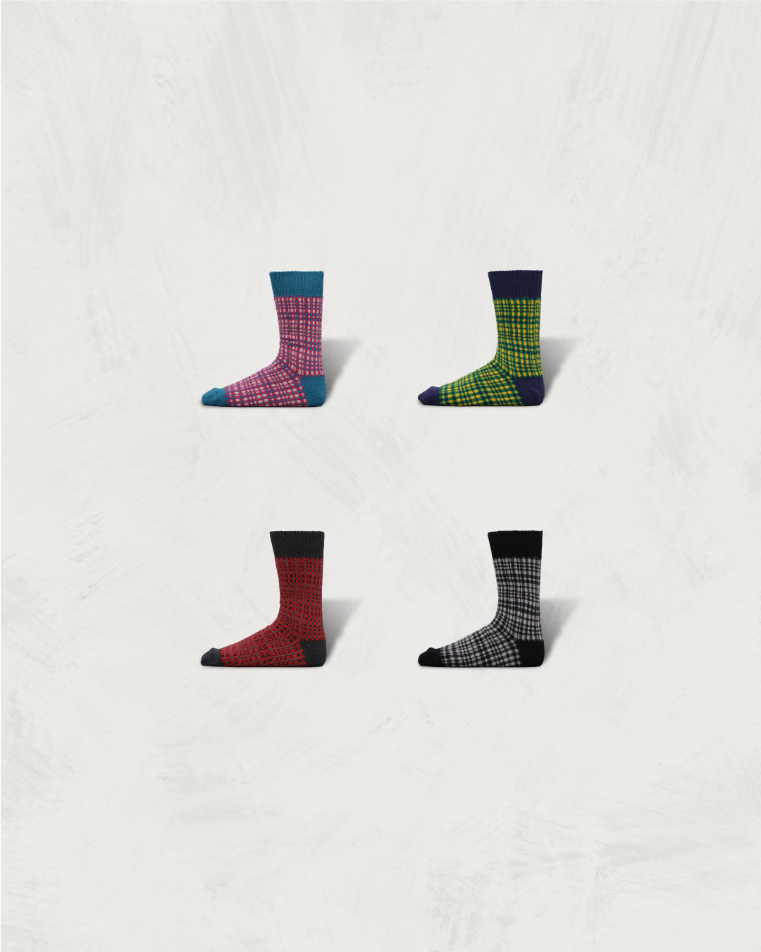 Jacquard Socks｜Plaid