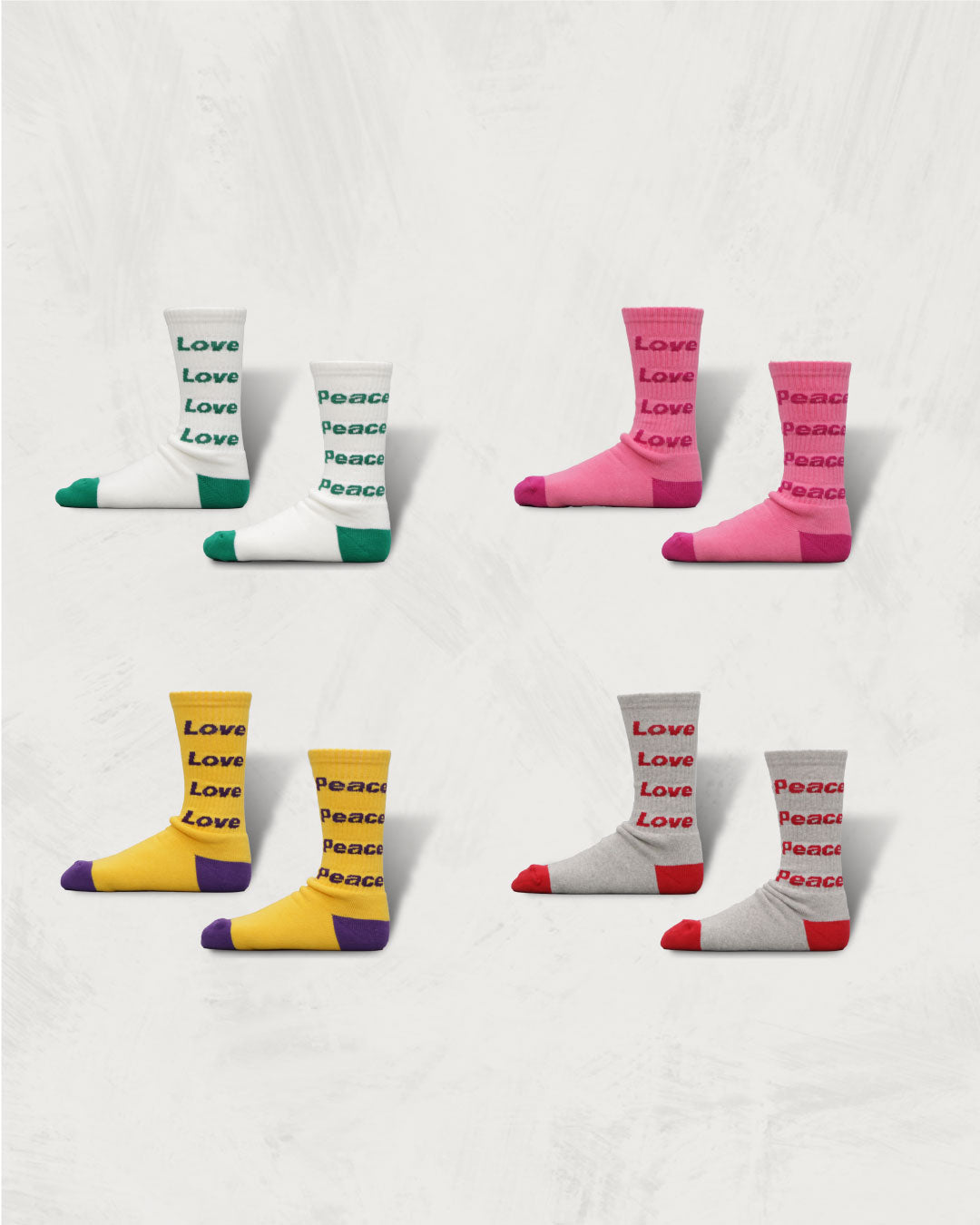 Pile Socks Love & Peace | 2nd Collection