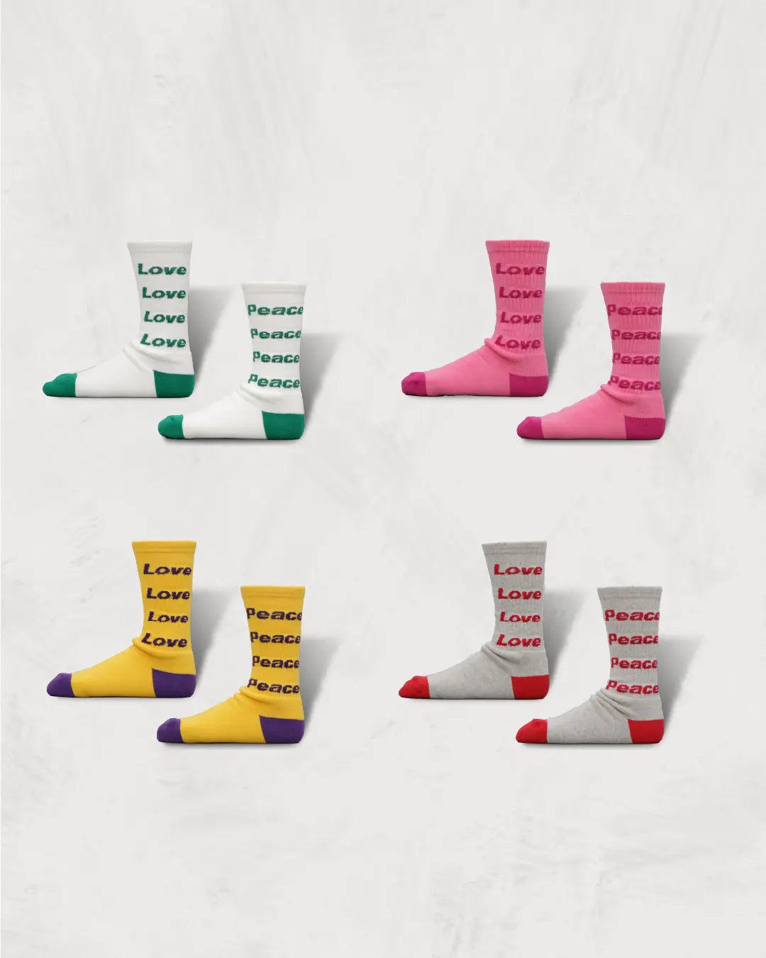 Pile Socks Love & Peace | 2nd Collection