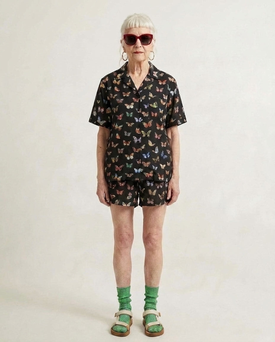 Heavyweight Glitter Ribbed Socks | 2nd Collection