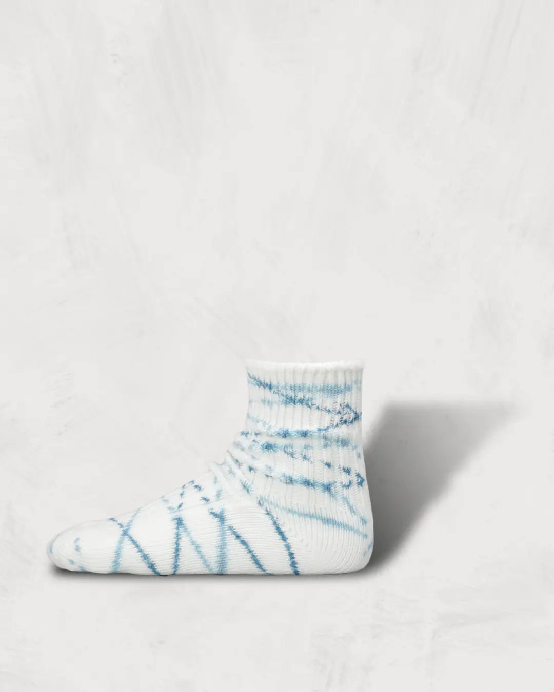 ヘビーウェイトダイドソックス-Heavyweight_Dyed_Socks_Short_Length_Blue