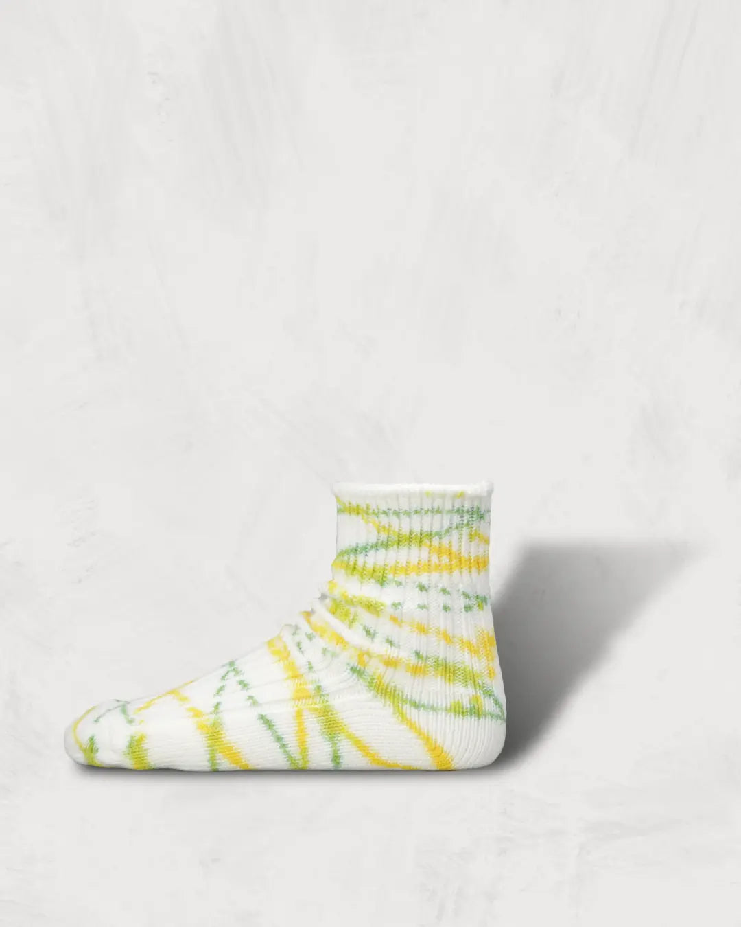 ヘビーウェイトダイドソックス-Heavyweight_Dyed_Socks_Short_Length_Yellow