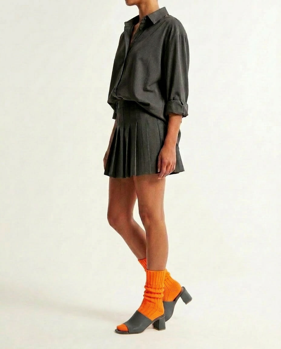Cased Heavyweight Plain Socks -4th Collection-