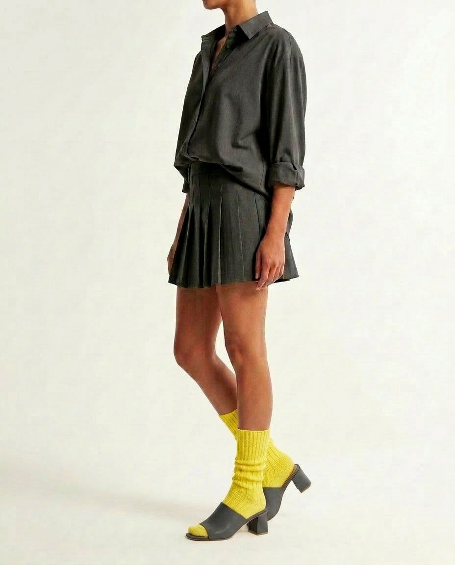 Cased Heavyweight Plain Socks -4th Collection-