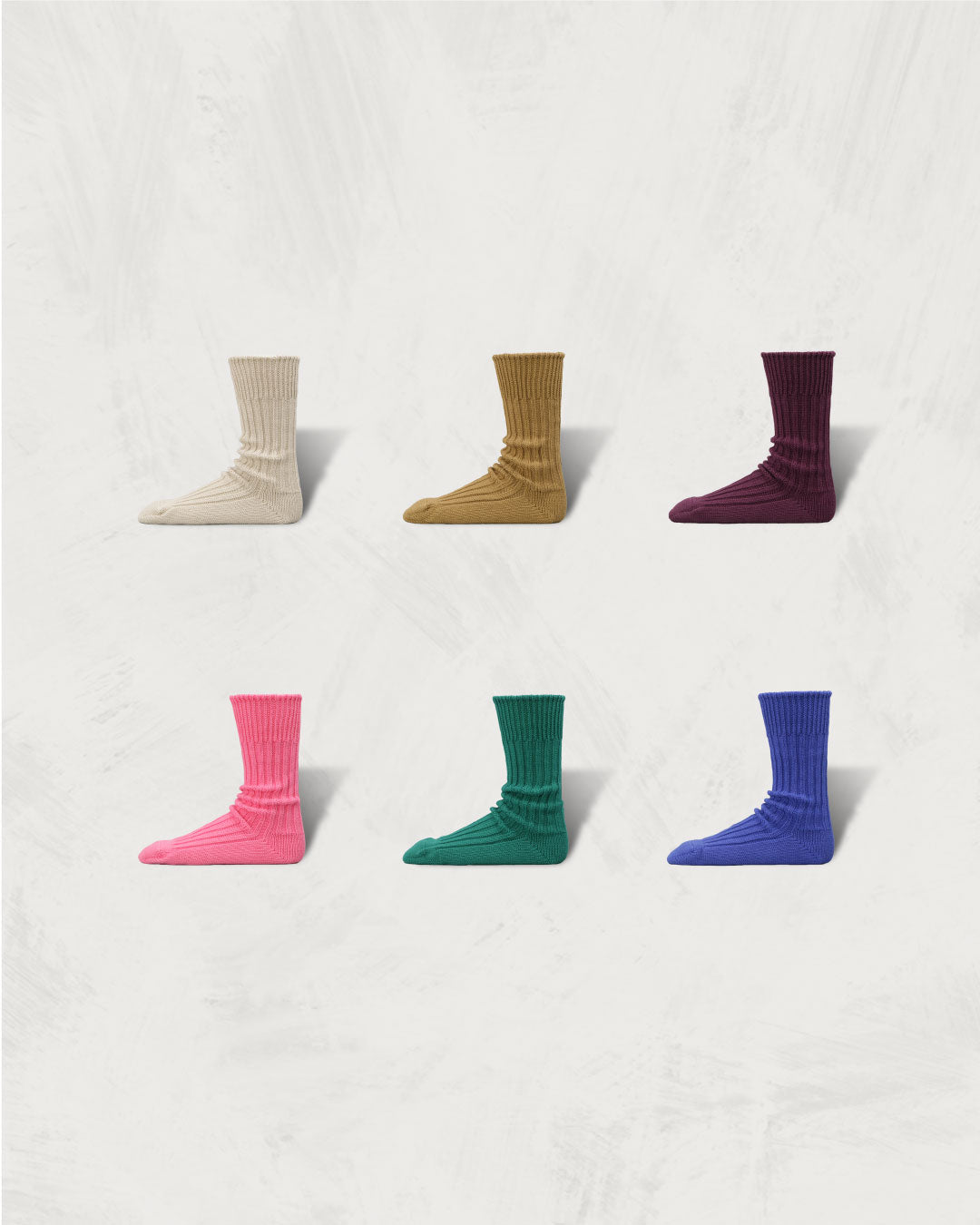 Organic Ribbed Socks | 2nd Collection