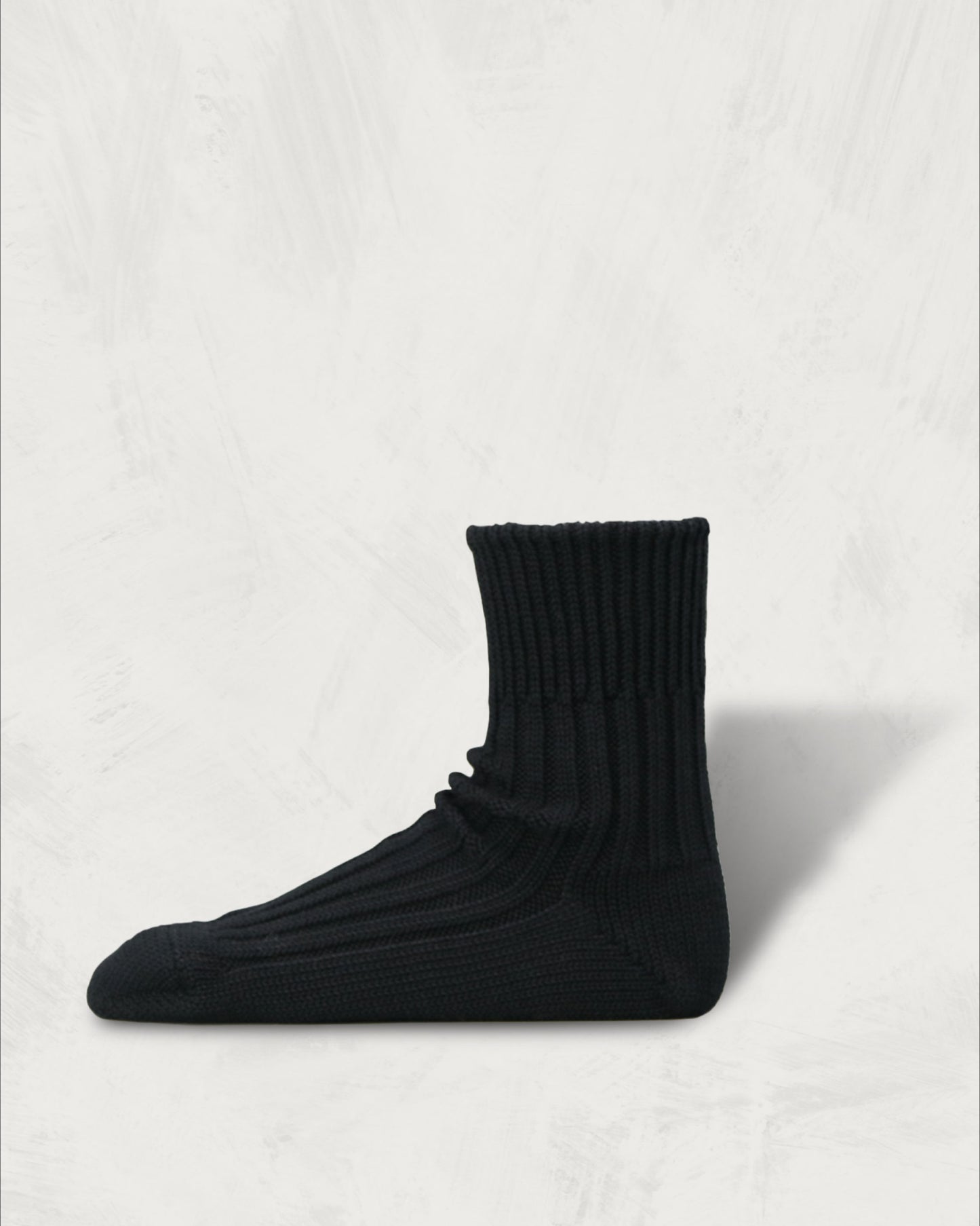 Organic Ribbed Socks | Short Length