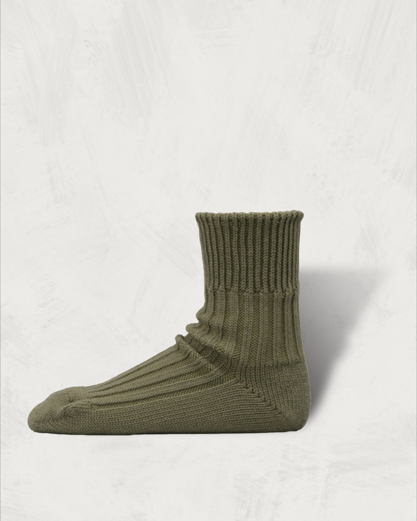 Organic Ribbed Socks | Short Length