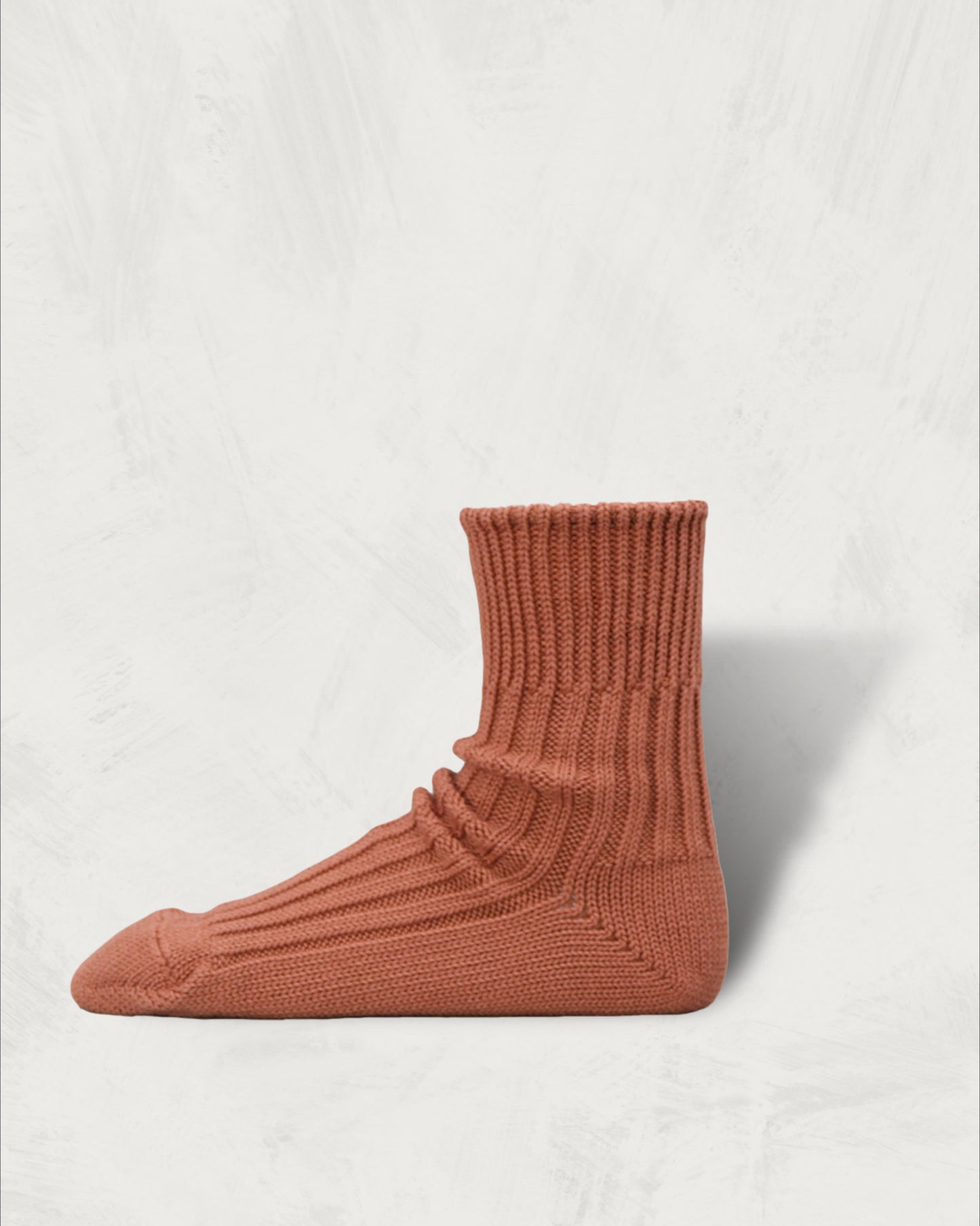 Organic Ribbed Socks | Short Length