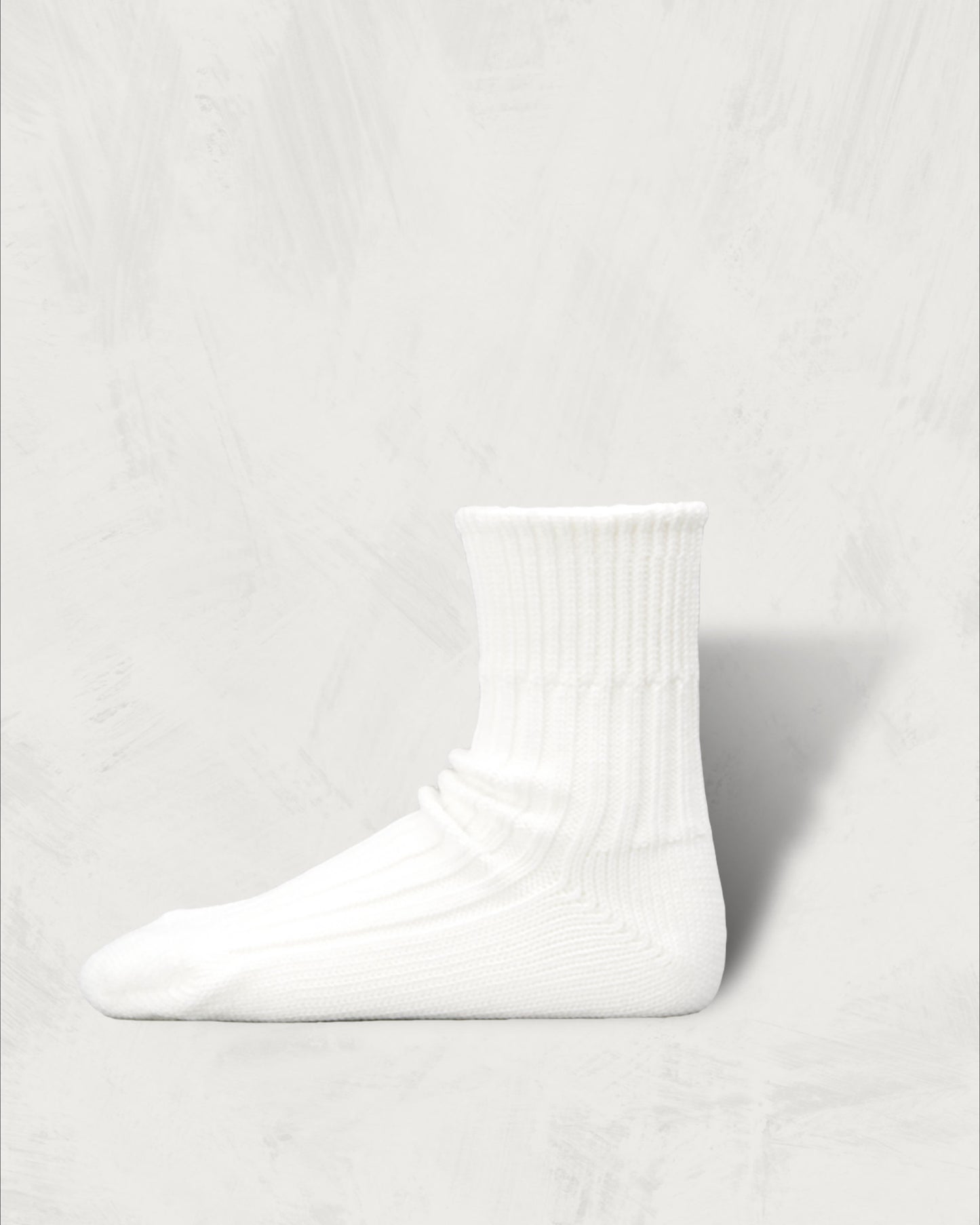 Organic Ribbed Socks | Short Length