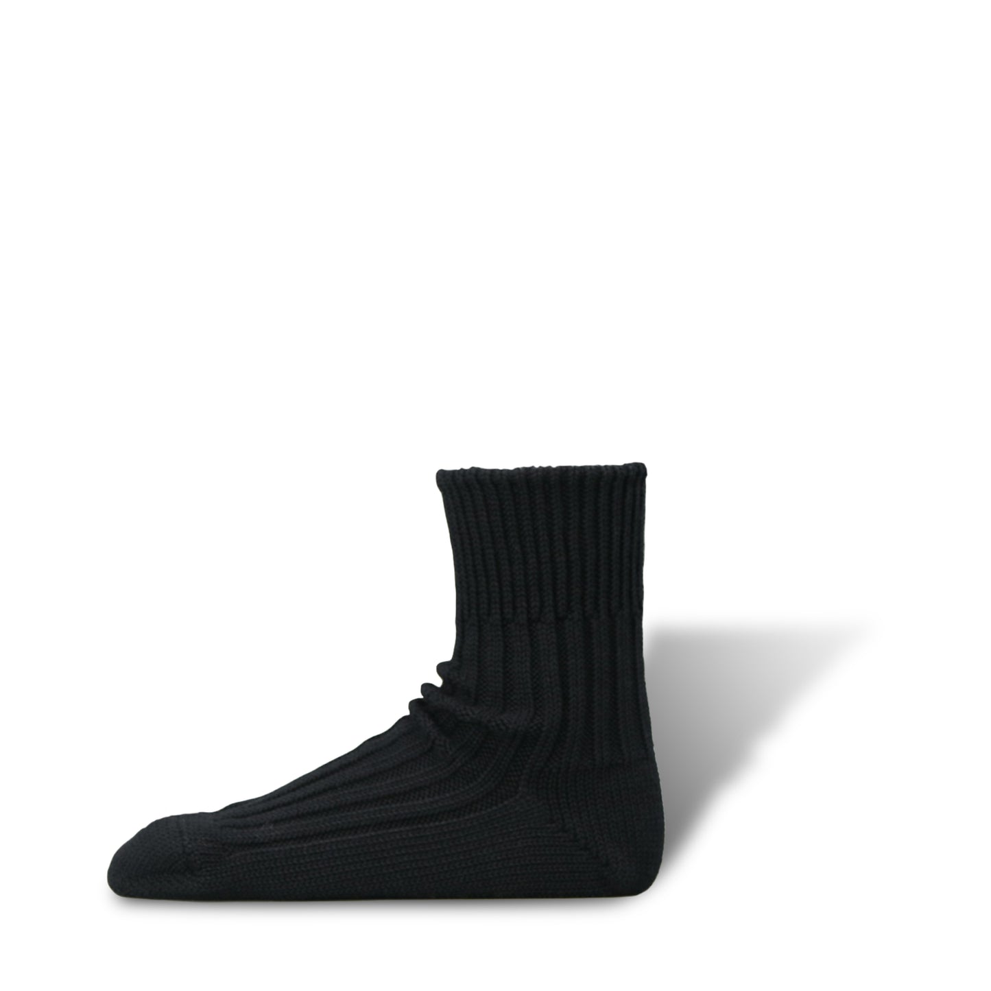 Organic Ribbed Socks | Short Length