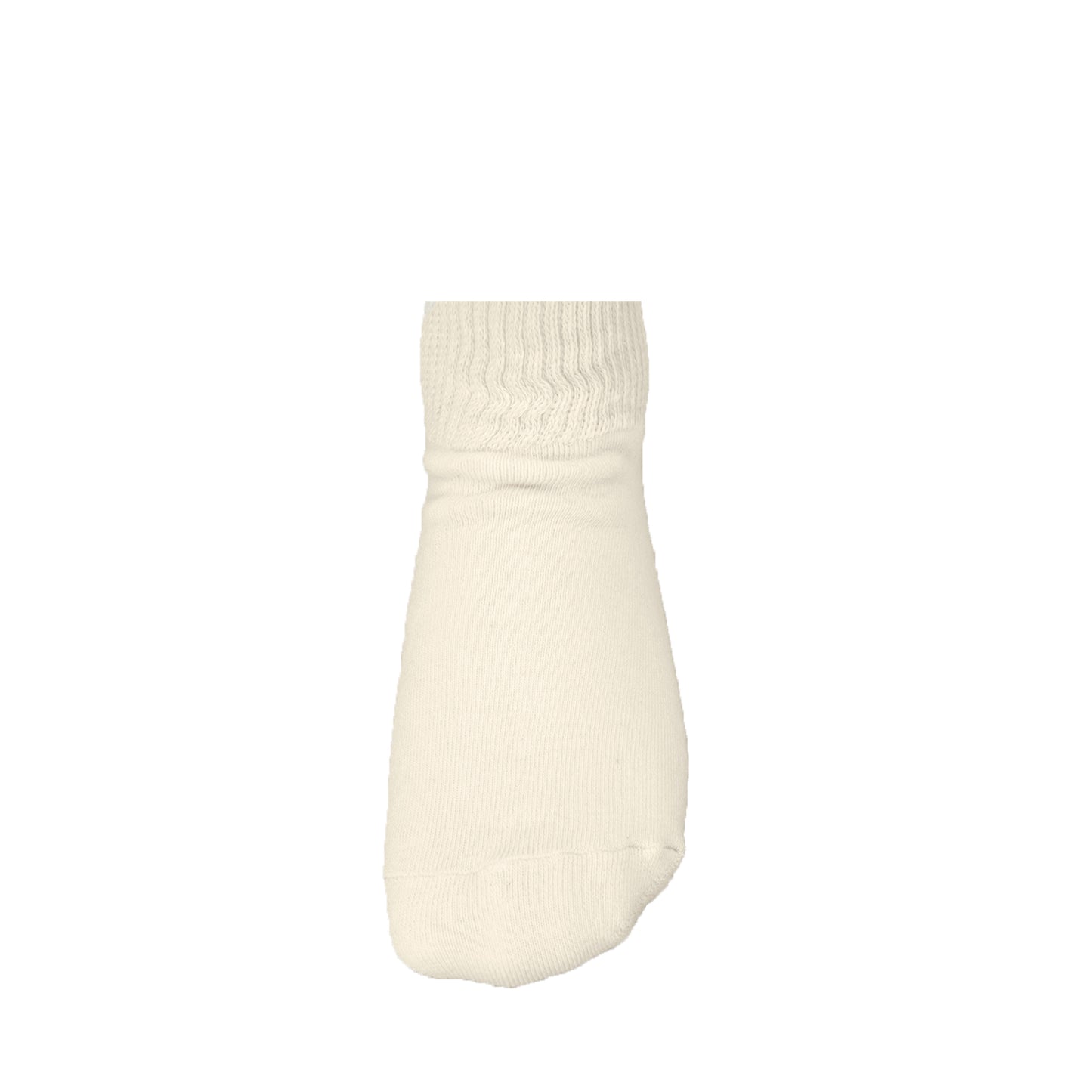 Organic Undyed Pile Socks | Regular Toe