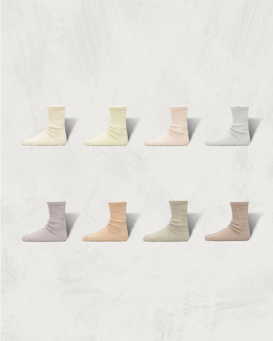 Organic Pile Socks | Regular Toe