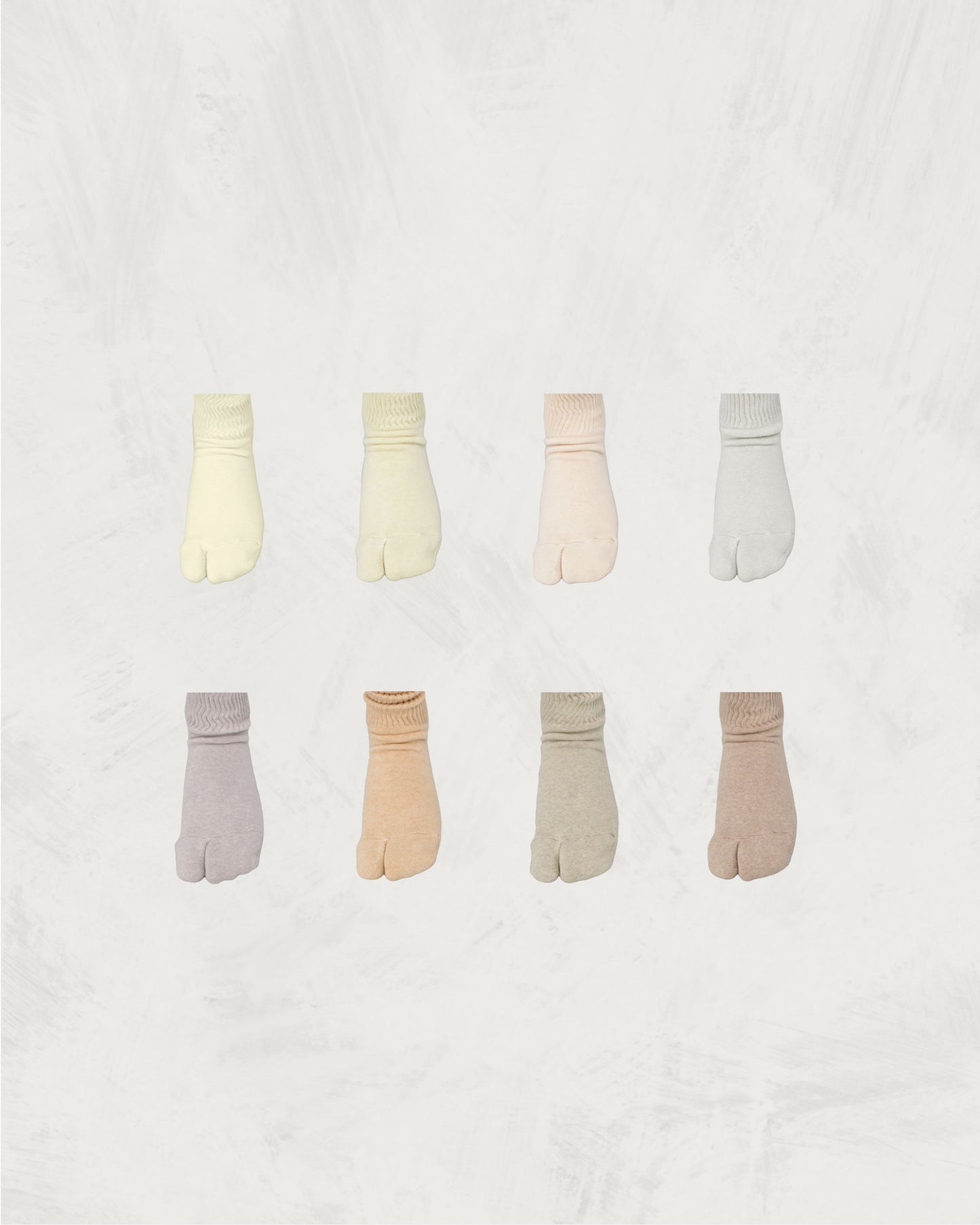 Organic Pile Socks | Split Toe