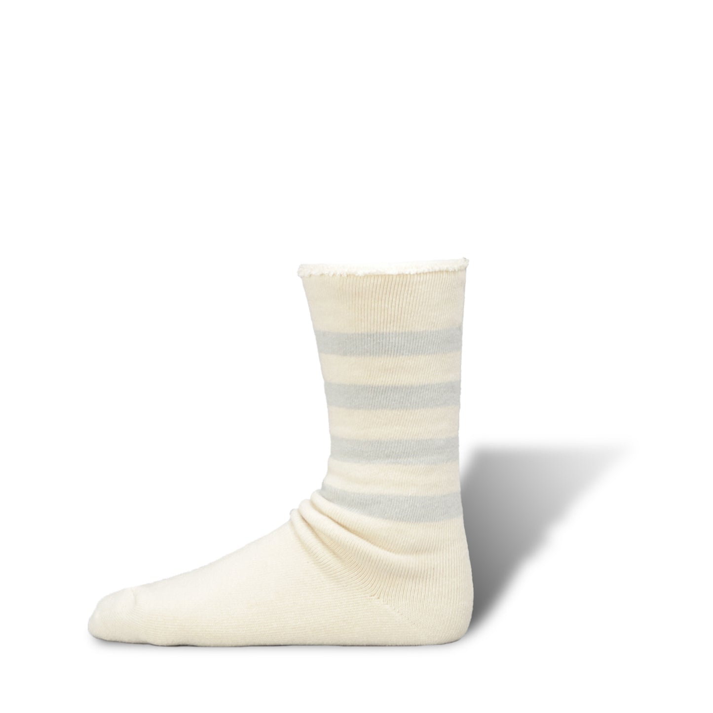 Organic Striped Pile Socks