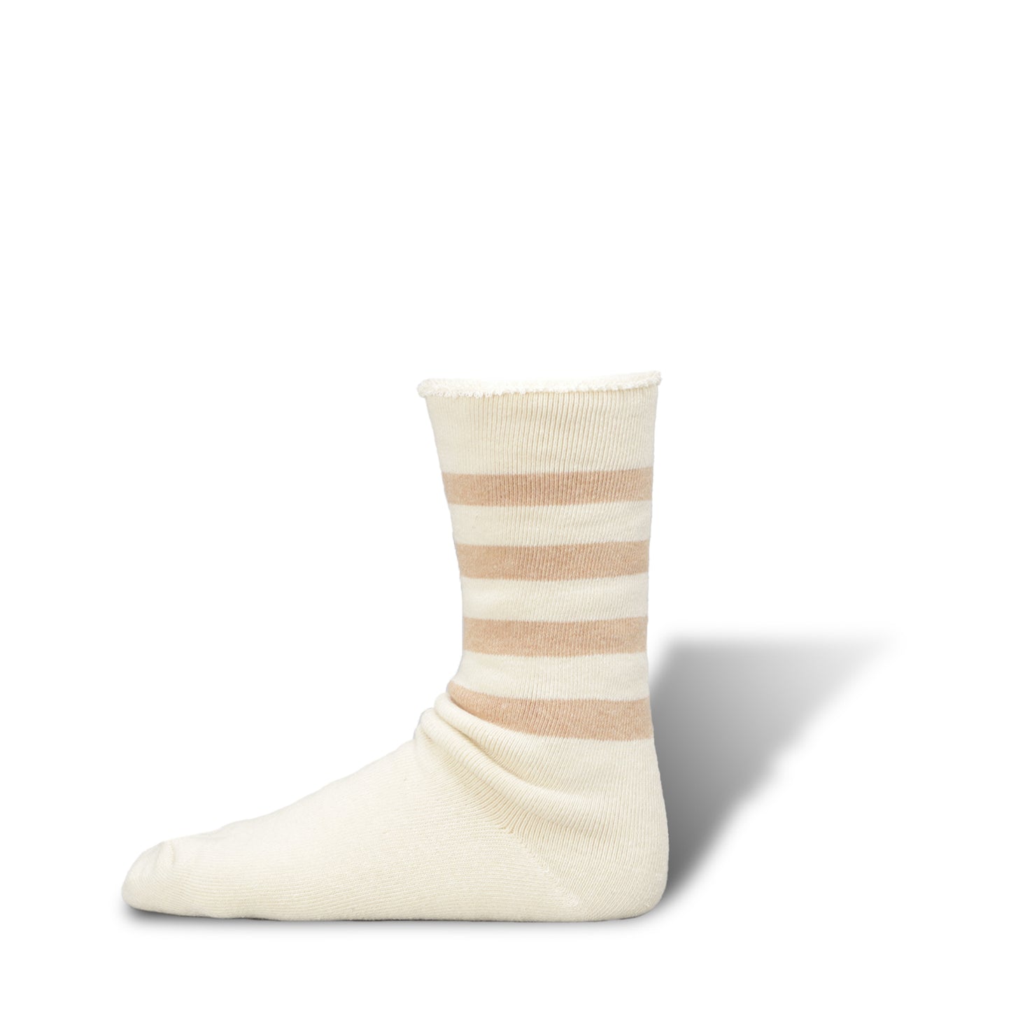 Organic Striped Pile Socks