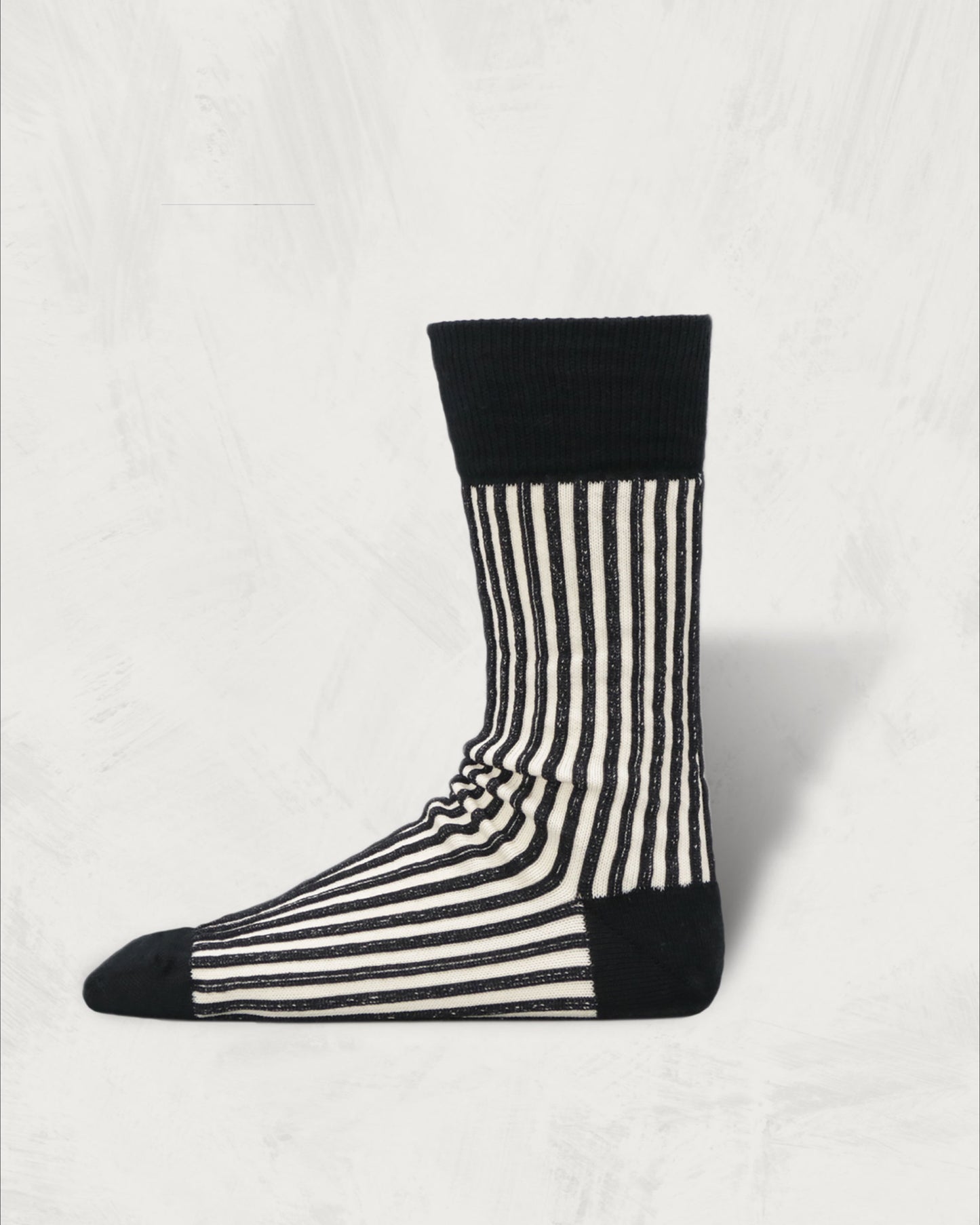 Organic Striped Float Knitting Socks