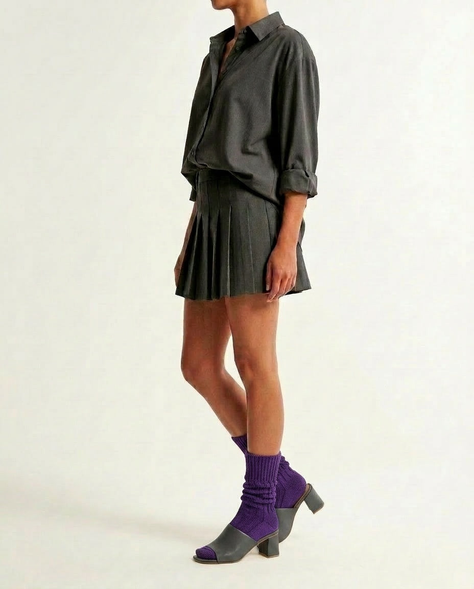 Cased Heavyweight Plain Socks -5th Collection-