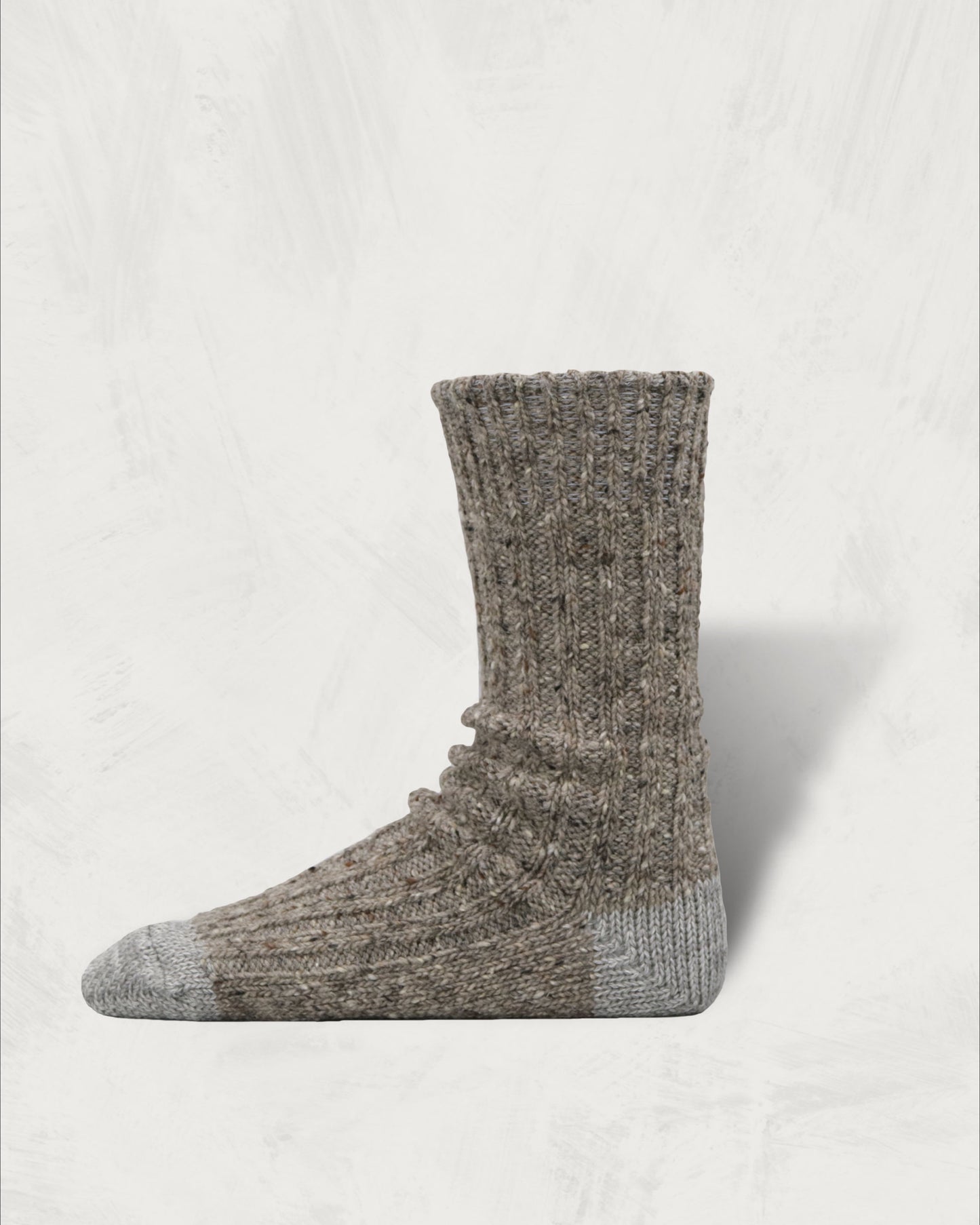 Recycled Wool Heavyweight Ribbed Socks