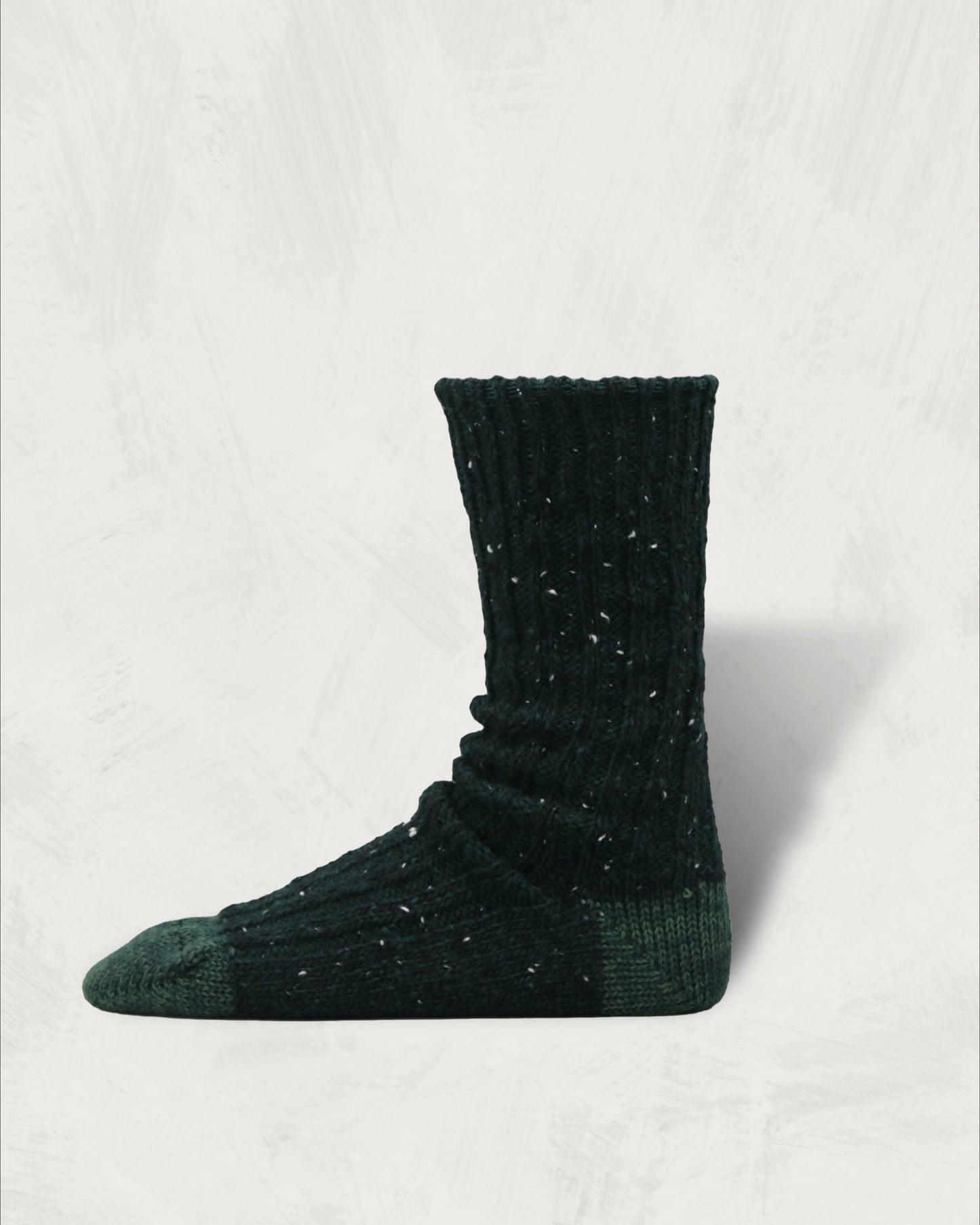 Recycled Wool Heavyweight Ribbed Socks