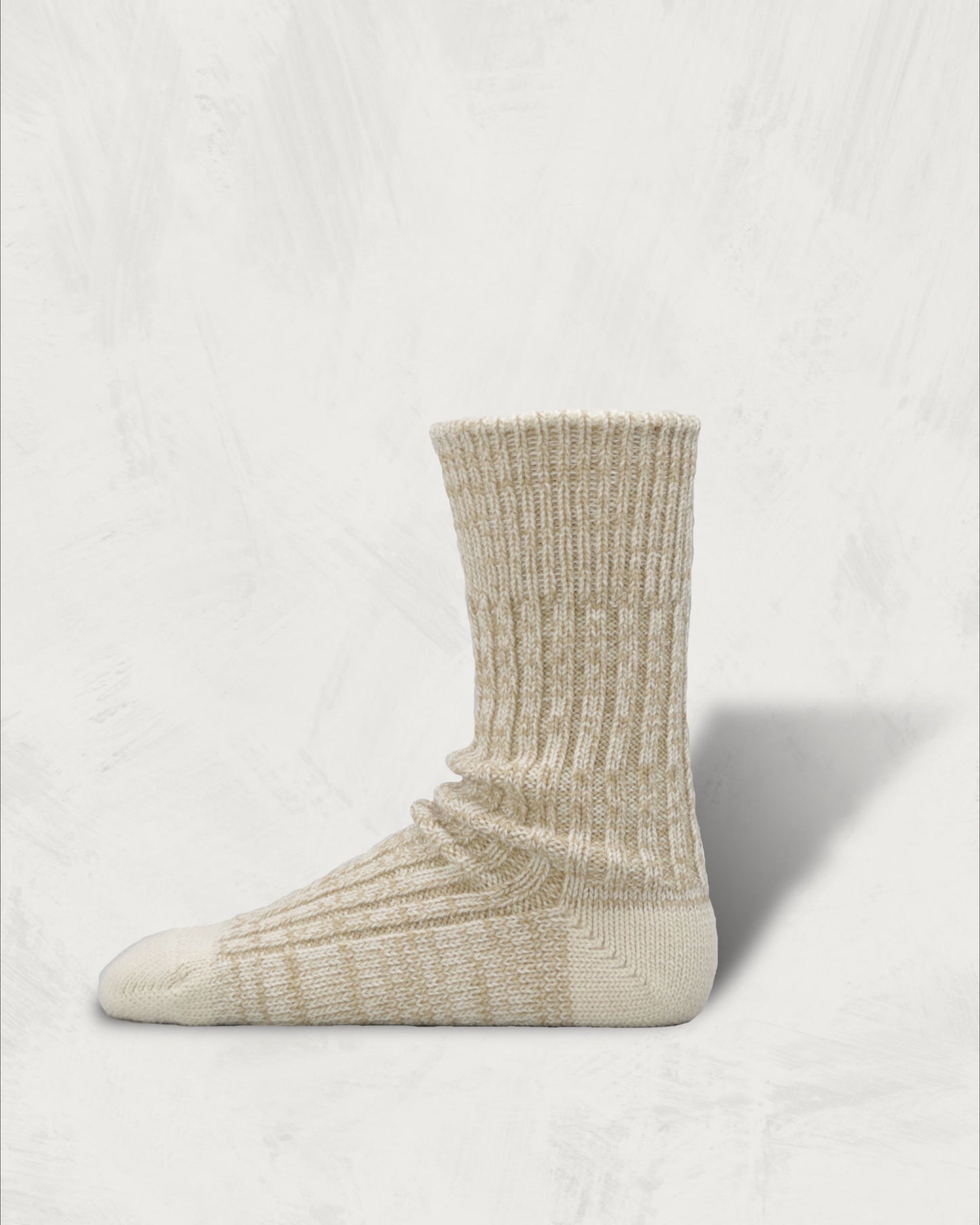 Washable Wool Ribbed Socks