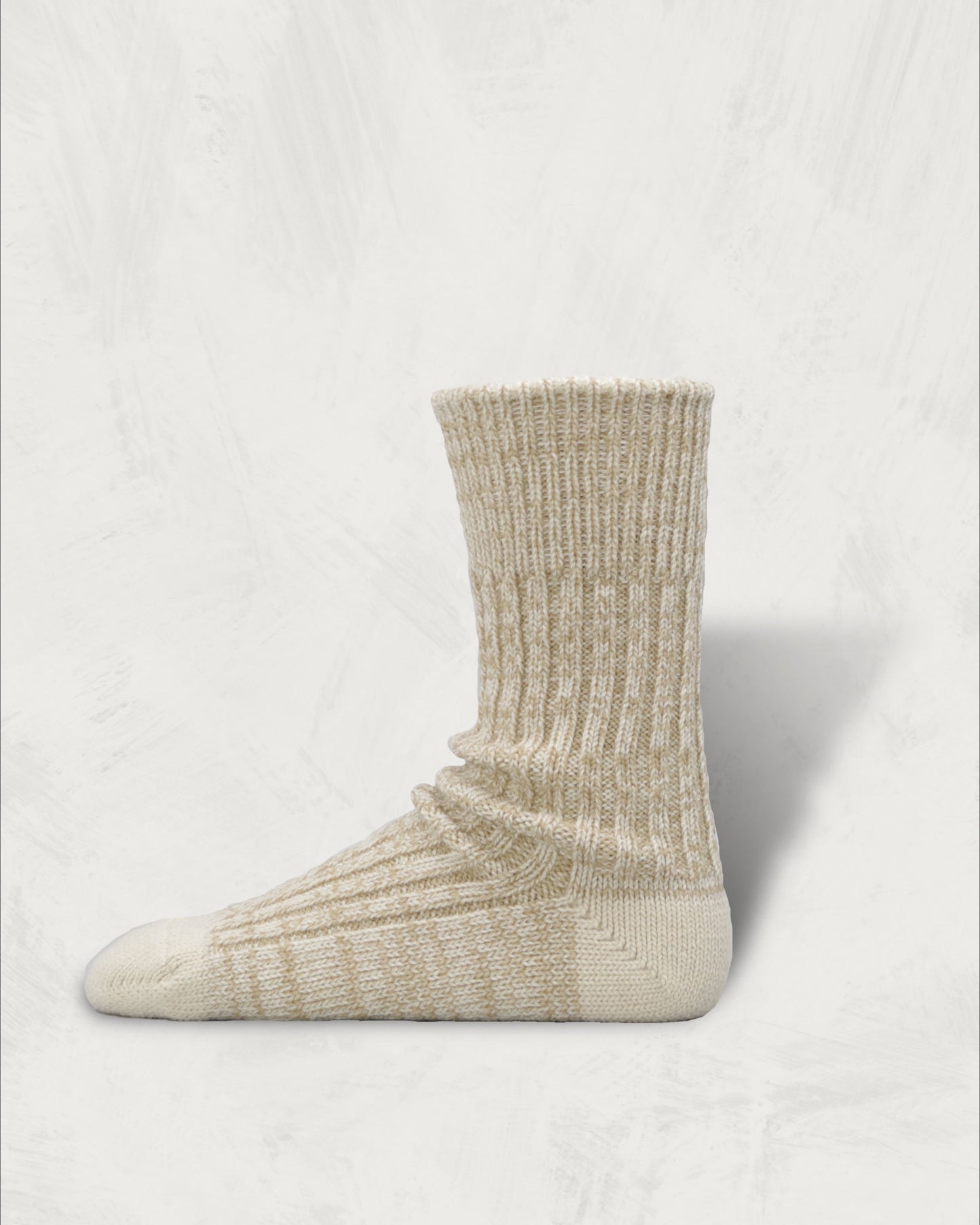 Washable Wool Ribbed Socks