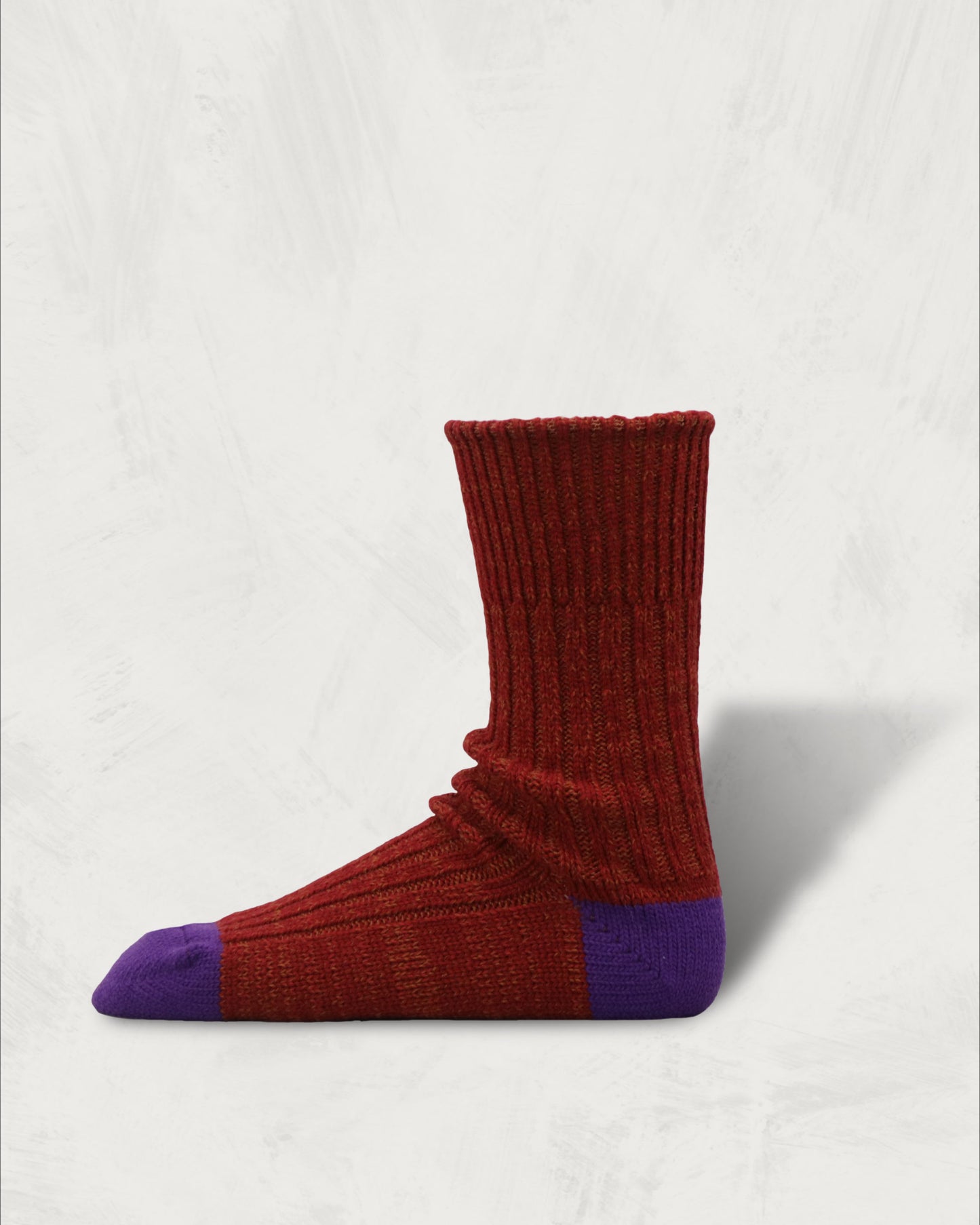 Washable Wool Ribbed Socks