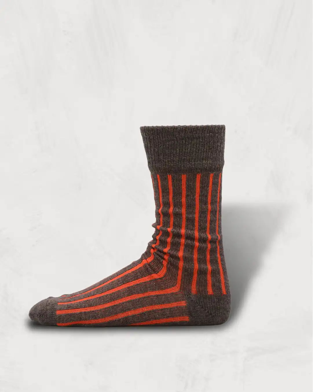 Washable Wool & Cotton Needle-Out Knit Socks