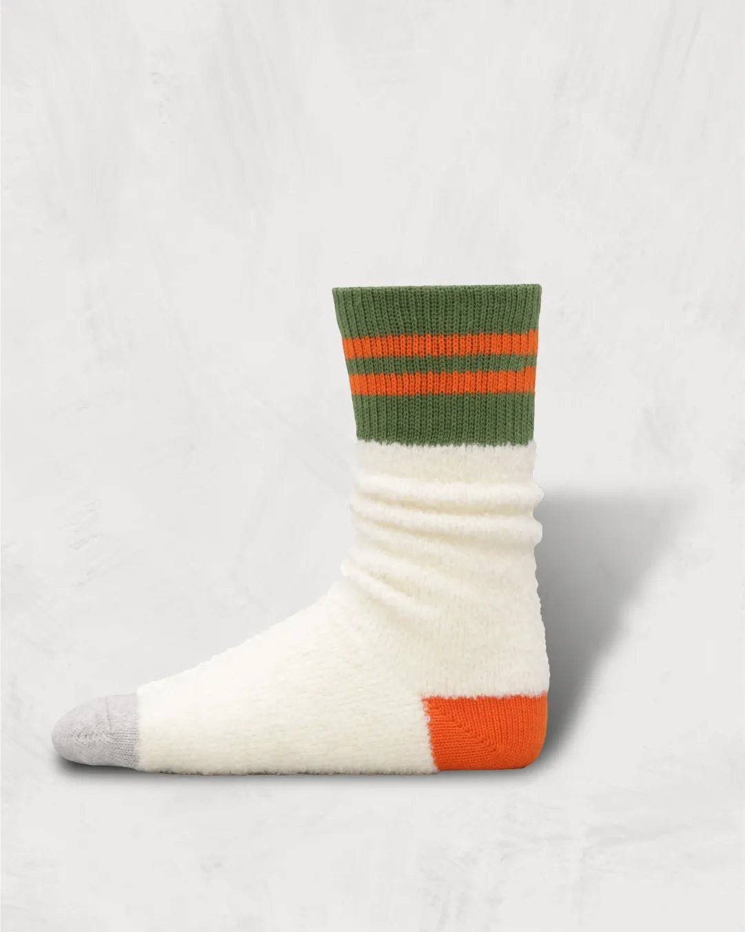 Alpaca Boucle Socks | Stripes