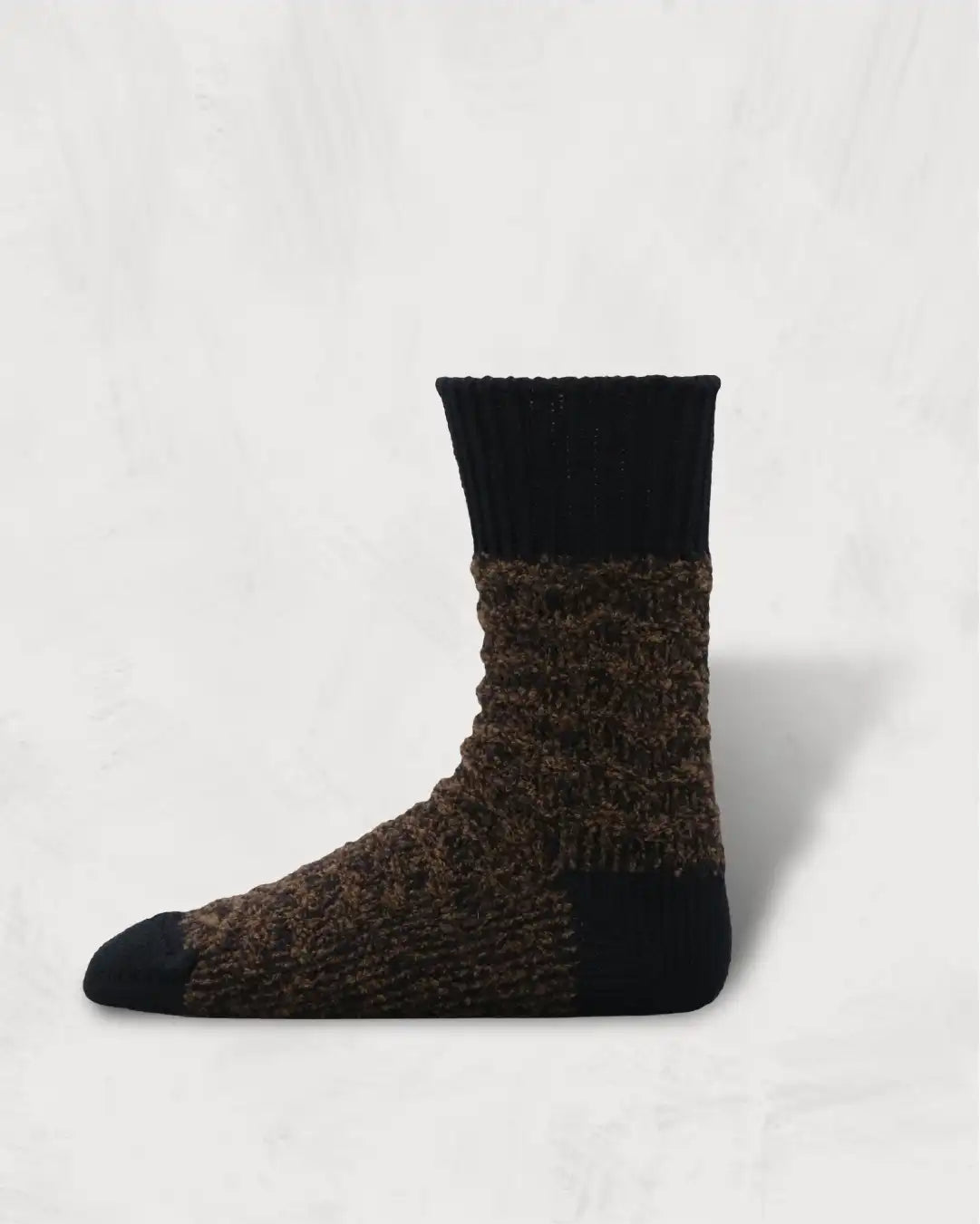 Links Knit Alpaca Boucle Socks
