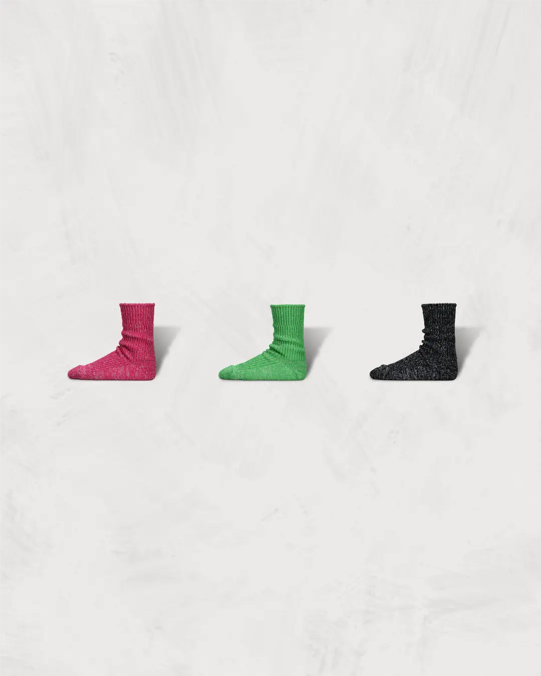 Heavyweight Glitter Ribbed Socks | 2nd Collection
