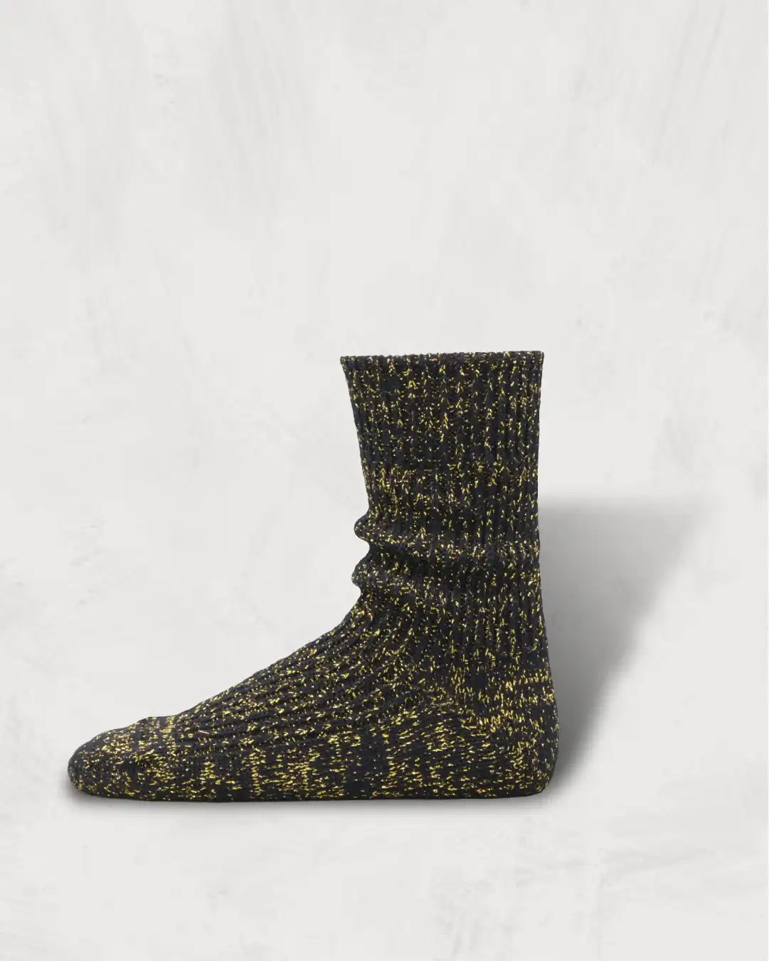 Heavyweight Glitter Ribbed Socks