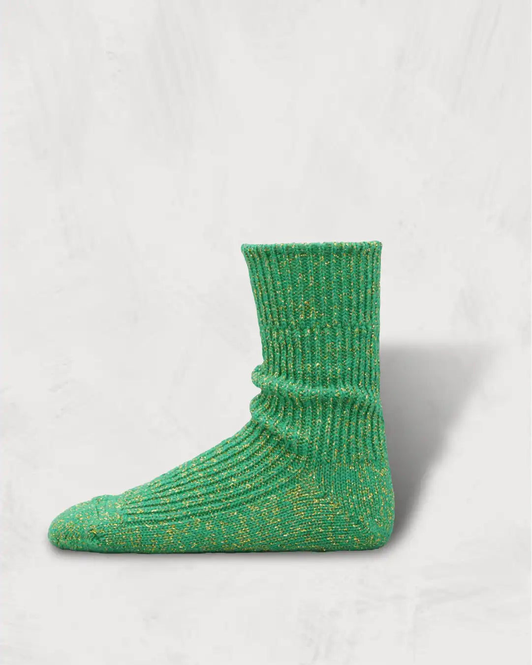 Heavyweight Glitter Ribbed Socks