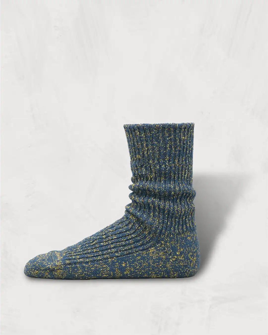 Heavyweight Glitter Ribbed Socks