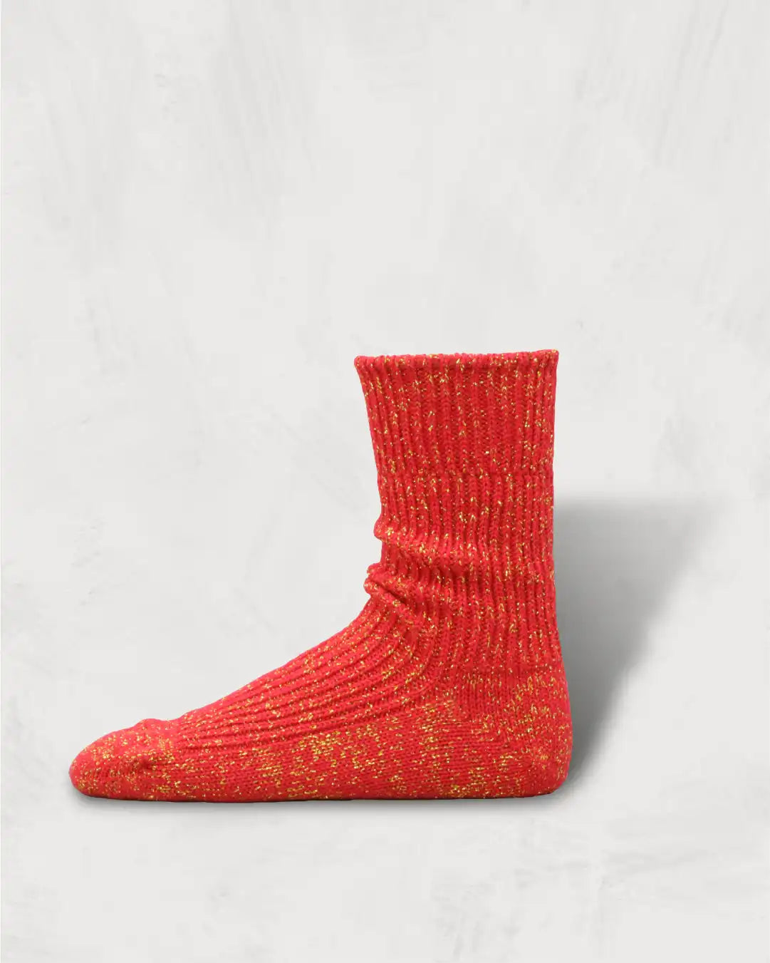 Heavyweight Glitter Ribbed Socks