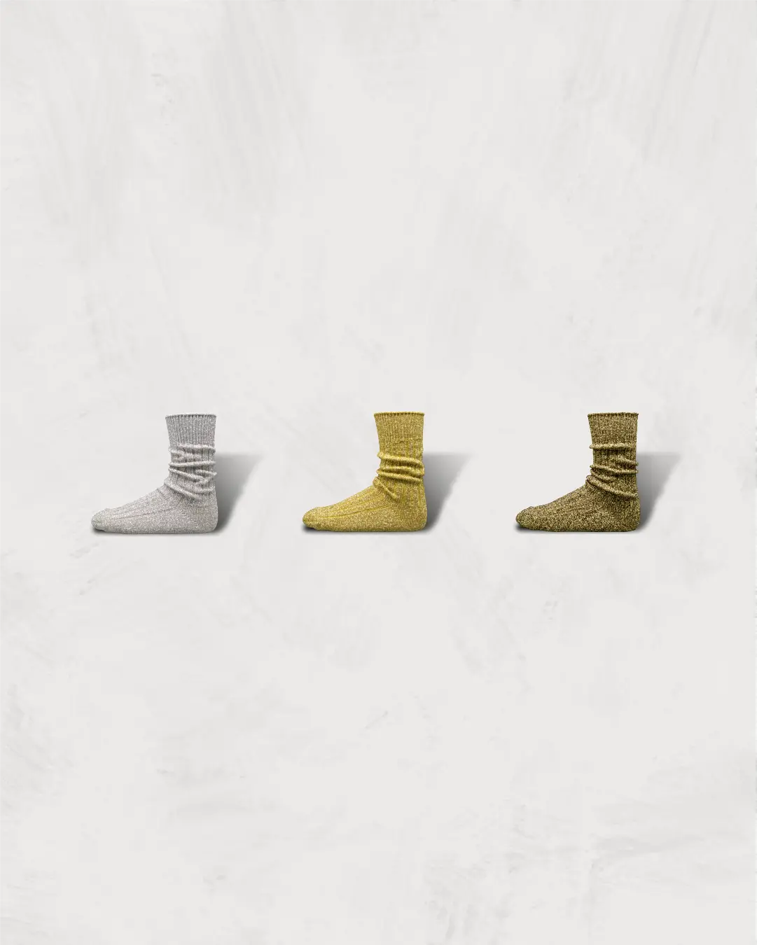 Glitter Ribbed Socks